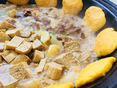 -粘豆包柴火铁锅炖