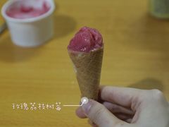 玫瑰荔枝树莓雪芭-歎雪糕低糖低脂Gelato冰淇淋