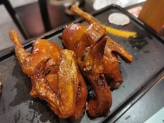 玻璃脆皮乳鸽-羽鸽集·乳鸽专门店·地道顺德菜(岭南站店)