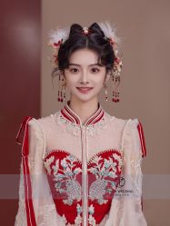 -桃子造型婚纱礼服(凤起广场店)