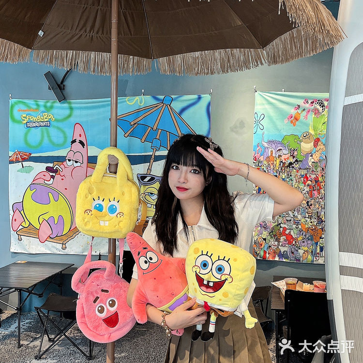 广州📍海绵宝宝主题咖啡店🧽也太可爱了叭‼