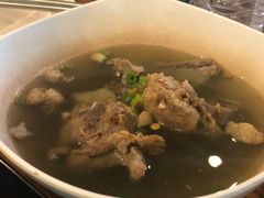 -蝶豆花蓝面条