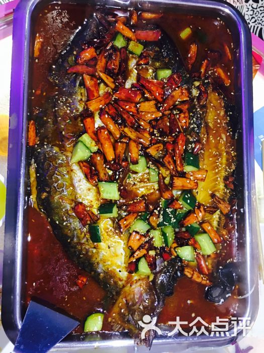 非鱼酱味烤清江鱼