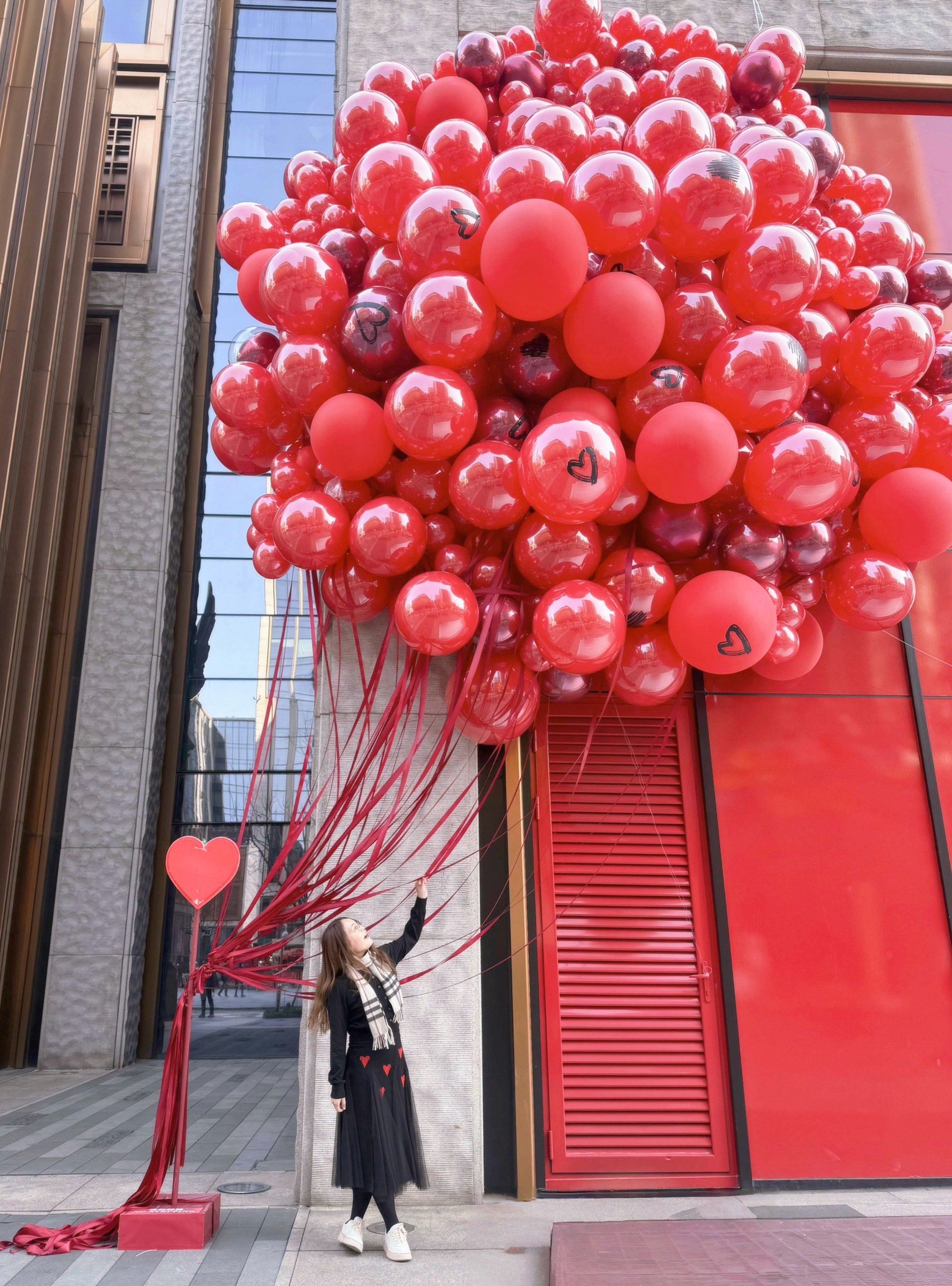 bfc爱心气球的浪漫告白