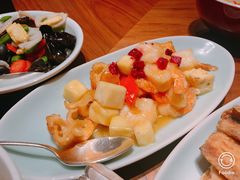 水果咕咾黑虎虾-北京柏悦酒店·锦庭餐厅Dining Room