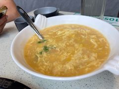 鲜虾疙瘩汤-巧克力渔家.小船海鲜胶东菜(万平口店)