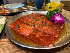 -明洞阿姨·韩式酱蟹烤肉·创意料理(三元桥店)