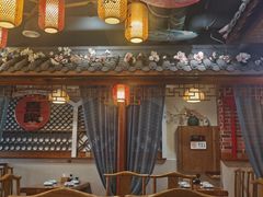 -东来菜馆•手抓海鲜家常菜•海鲜锅贴(鸽子窝店)