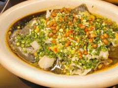 青椒小葱多宝鱼-泛太平洋大酒店·海天楼中餐厅·粤菜