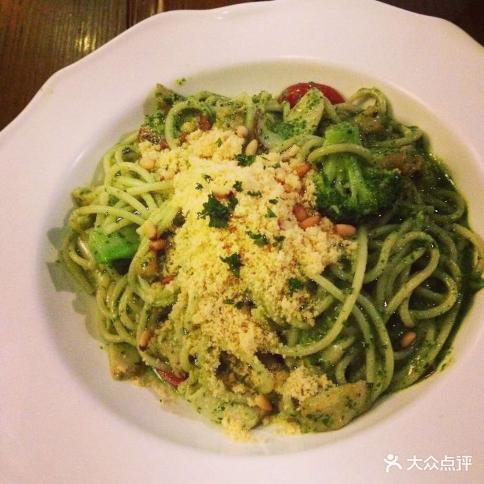 sevennotes coffee(花城1店)--菜-青酱鸡肉意面图片-广州美食-大众