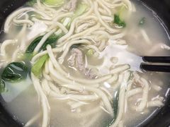肉丝菜汤面-王家沙点心店(西康路店)