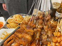 -宝记烧烤·碳锅羊肉·羊蝎子火锅·夜食社(文体路创始店)