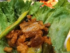 无限量包肉生菜-老炉家木炭烤肉(长江国际店)