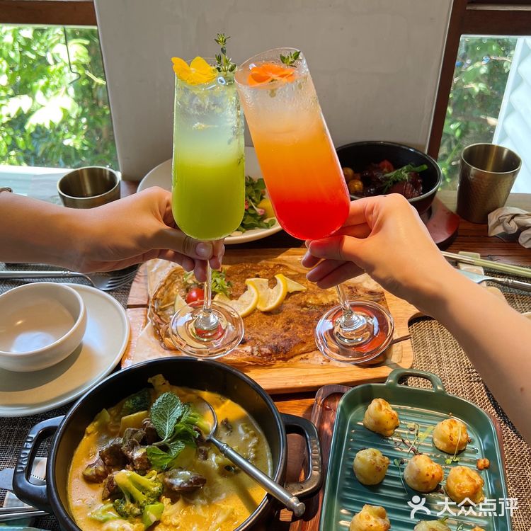 杭州探店|藏在半山腰的庭院花园餐厅🍃