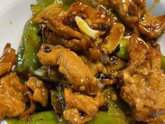虎皮尖椒炒肉-蓝田九大碗民俗食府(蓝田店)