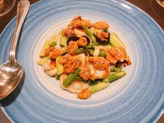 酱皇芦笋炒大元贝-广州文华东方酒店·江-由辉师傅主理