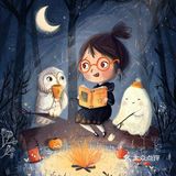 这样充满童心而有爱的作品，我想带孩子一起画！