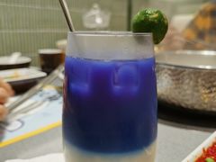 渐变蝶豆腐花-椰小鸡·琼州糟粕醋·火锅(美兰缤纷城店)