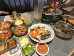 -草家酱蟹炭火烤肉店(珲春南路二店)
