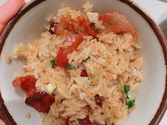招牌腊味煲仔饭（中份）-四季缤纷椰子鸡(雨花亭凯德广场店)