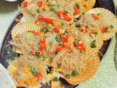 蒜蓉粉丝蒸扇贝-阿浪海鲜连锁加工店(B栋2排1号火车头店)