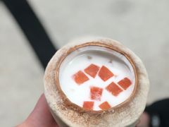 木瓜雪蛤椰子冻-烹然四季椰子鸡火锅(团结湖总店)