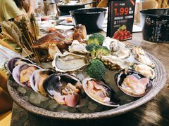 活面包蟹四人套餐-日进一片海.生腌海鲜火锅.宵夜烧烤(三里屯总店)