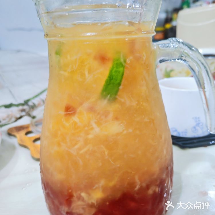 香水柠檬蜜桃果饮