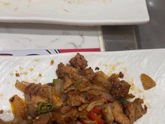 脆皮鸡排铁板鱿鱼菲力牛排-火地铁板烧(昆山万象汇店)