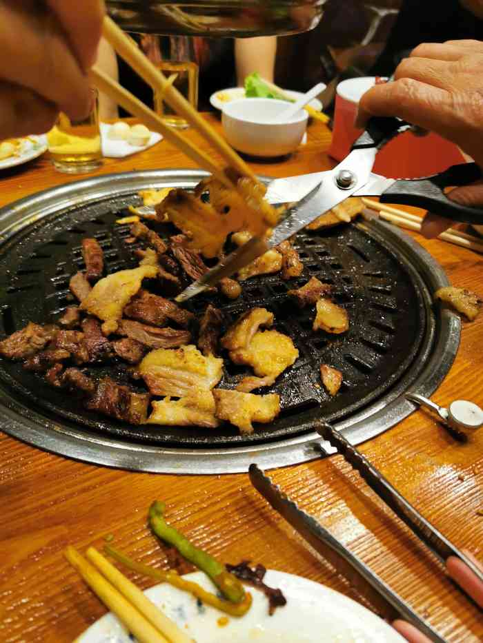 本味炭火烤肉(总店)-"差评!我因为大众点评认识并找到这家.
