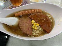 火腿餐肉公仔面-香港祥兴茶餐厅(江北店)