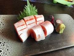 三文鱼腩刺身-羽山料理