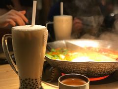 大红袍珍珠奶茶-湊湊火锅·茶憩(杭州湖滨银泰in77店)