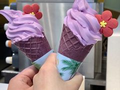 紫薯口味华夫筒-麦当劳(金狮广场店)