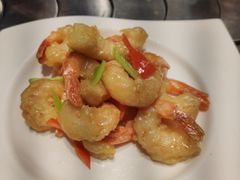 炸烹大虾肉-聚友居酒楼