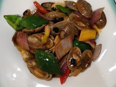 彩椒炒花甲-四季海鲜酒楼·粤菜·早茶·宴会(南山中心区店)