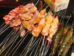 -長壹旋转烤吧 农家鸡火锅