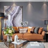 105平的精装房搭配爱马仕橙