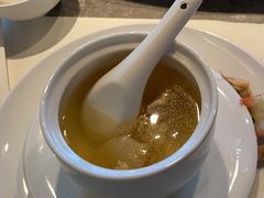 养生金兰花炖花胶汤-木守西溪溪隐餐厅