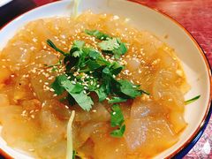 拌拉皮-华盛园卷子王农家菜水库鱼