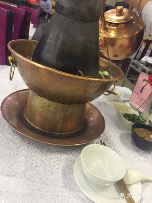 东来顺饭庄(林达店)铜锅图片