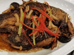 菌菇黄花鱼-红莲中餐厅(日航饭店)