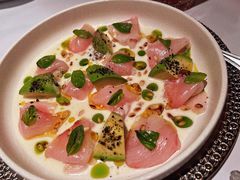 烟熏帝王鱼薄片-壳里西餐厅Coquille Seafood Bistro(蒙自路店)