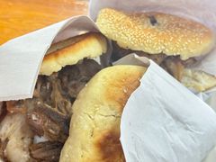 -京东一绝西海子西园烧饼夹肉