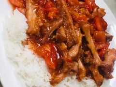 番茄猪扒饭-好好滋味茶餐厅
