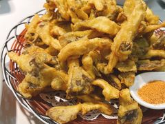 脆炸鲜蘑-苏师傅菜馆(上沙店)