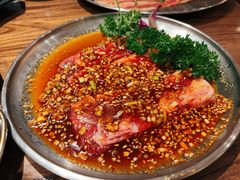 -明洞阿姨·韩式酱蟹烤肉·创意料理(三元桥店)