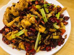 干煸鱿鱼须-陈傻子餐厅(世纪都会店)