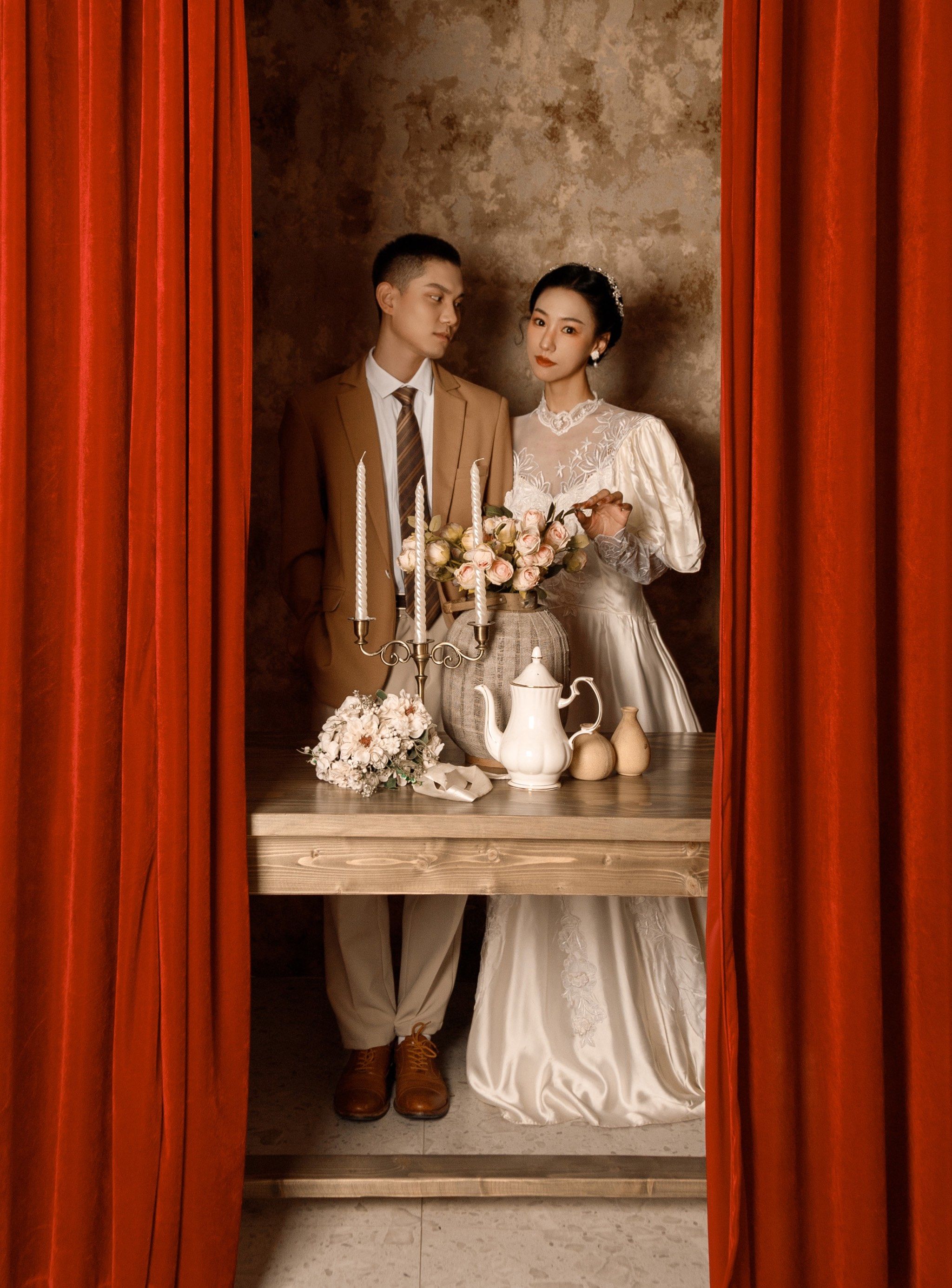 这就是浪漫本身!超高级的复古情侣写真