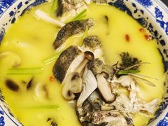 浓汤野菌小桂鱼-悦榕庄白云中餐厅